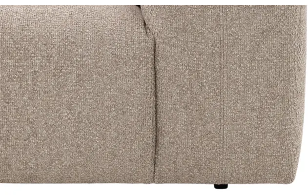Goossens loungebank lago bruin stof - 8252191-{merk}-lago-bank-stof-bruin-10